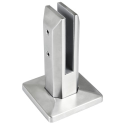 Vrchné kotvenie pre sklo 12,76 mm, brúsená AISI 316 Vrchné kotvenie pre sklo 12,76 mm, brúsená AISI 316